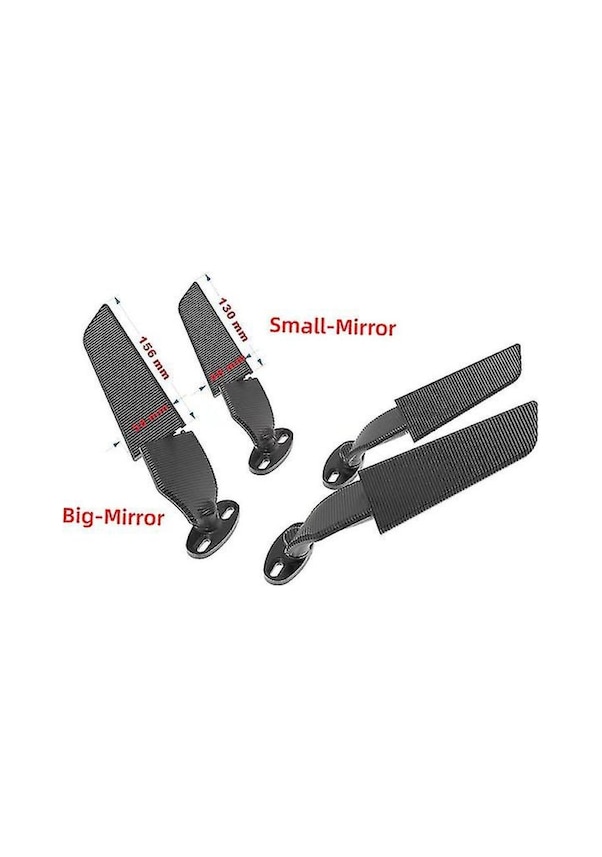 Rétroviseurs Moto Réglables Pour Suzuki GSXR 600 750 1000 GSX1300R GSX650F - Paire Noire