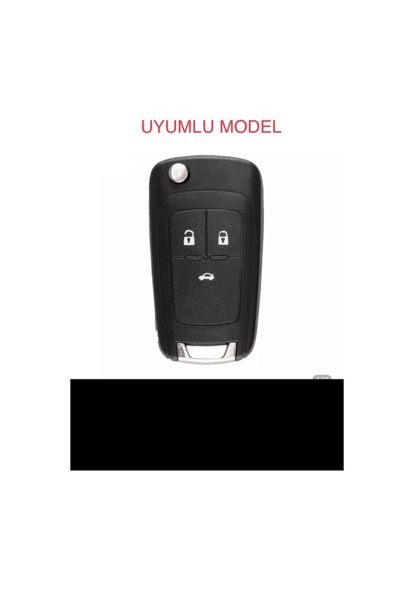 Resim Opel Astra J Corsa D Corsa E İnsignia Mokka Uyumlu Silikon Anahtar Kılıfı 