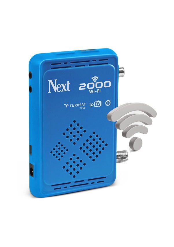 Next 2000 Wifi Çanaklı - Çanaksız Dahili Wi-Fi Full Hd Uydu Alıcı Next 2000 Wifi Çanaklı - Çanaksız Dahili Wi-Fi Full Hd Uydu Alıcı