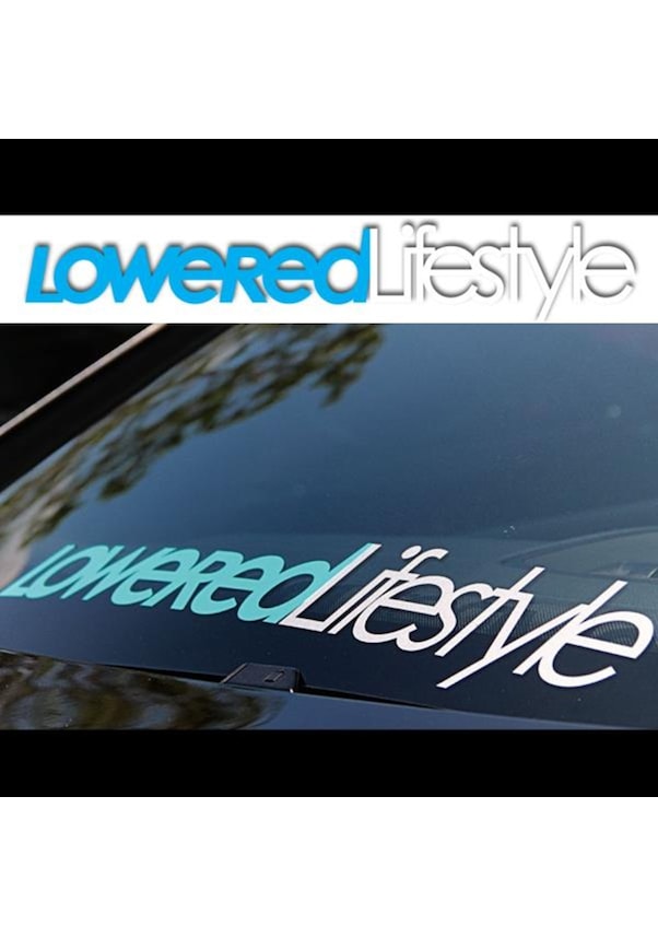 lowered lifestyle decal