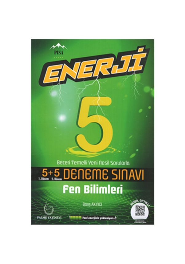 Palme 5.Sınıf Enerji Fen Bilimleri 5+5 Deneme Sınavı ** Fiyatları Ve ...