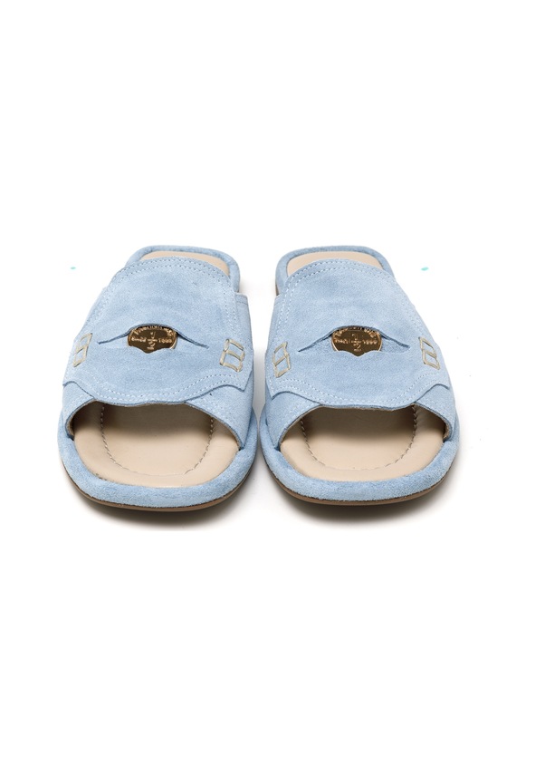 Resim Terlik Kadın Rc-25y-001-r29635 John May Bebe Mavi Süet Bebe Mavi 