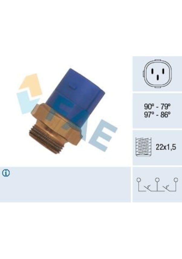 Resim Fae 38170 - Fan Musuru A3 1,6 / 1,8 / 1,9dtı 96 03 Arosa Cordoba Ibıza Leon Fabıa Octavıa 1,0 / 1,4 / 1,7 95 10 