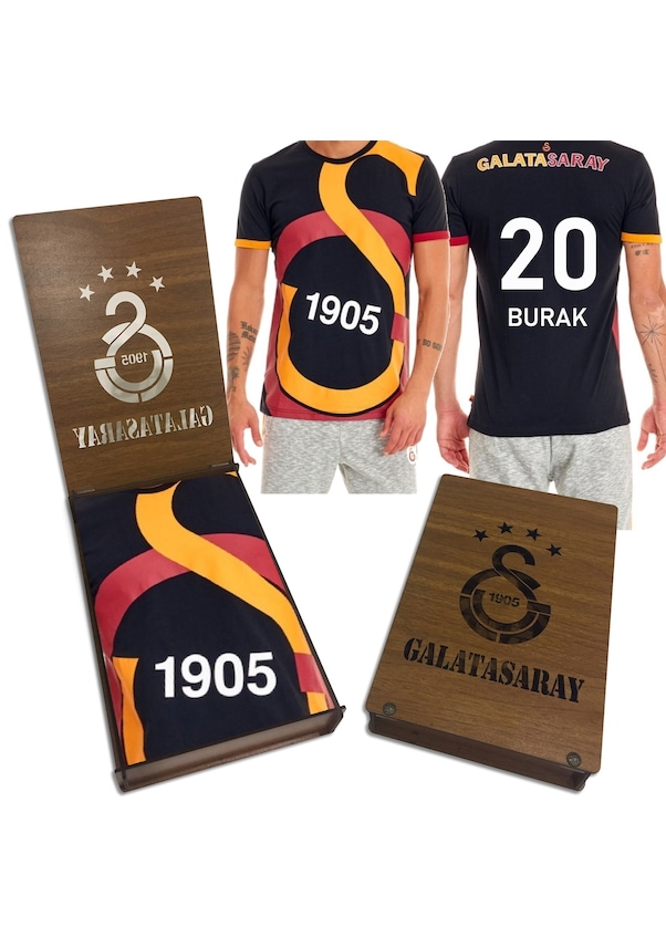 Galatasaray Forma Kişiye Özel Orjinal Lisanslı T-Shirt Kutulu