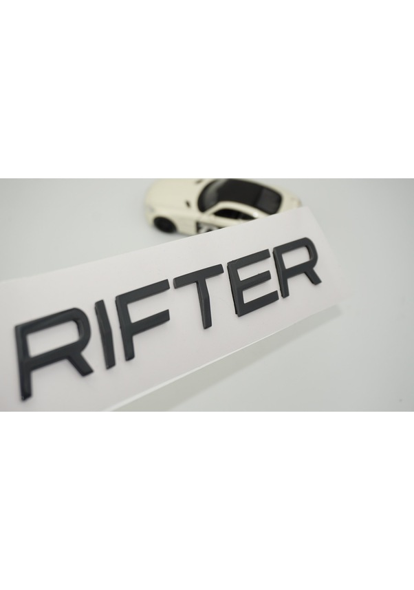 Dk Tuning Peugeot Rifter Bagaj 2025+ Koyu Gri Logo Amblem Arma ...