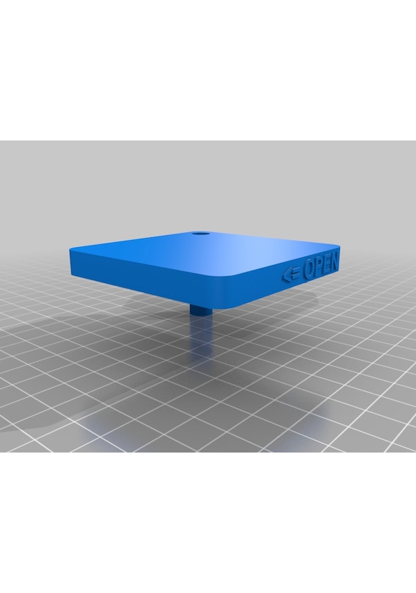 Resim Opencart Kapaklı Kare Kül Tablası Sadece Plastik Aparattır 