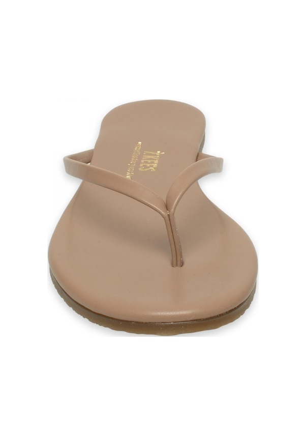 Resim Tkees Tk-2011 Klasik Parmak Arası Vizon Kadın Terlik Vizon 