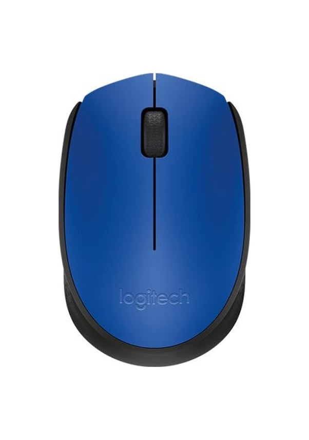 Resim Logıtech M171 Kablosuz Usb Mouse Mavi 910-004640 Optik 