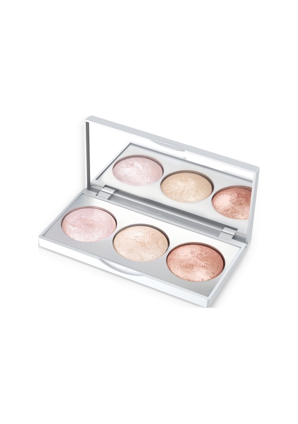 Resim Golden Rose Aydınlatıcı Paleti Strobing Highlighter Palette 