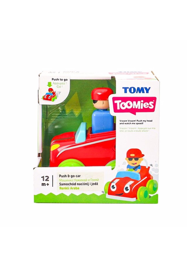 Toomies Renkli Araçlar Kırmızı Araba