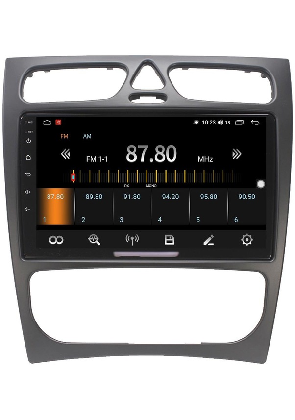 Mercedes W203 Android 12 Multimedya Carplay 8gb Ram + 128gb Hdd