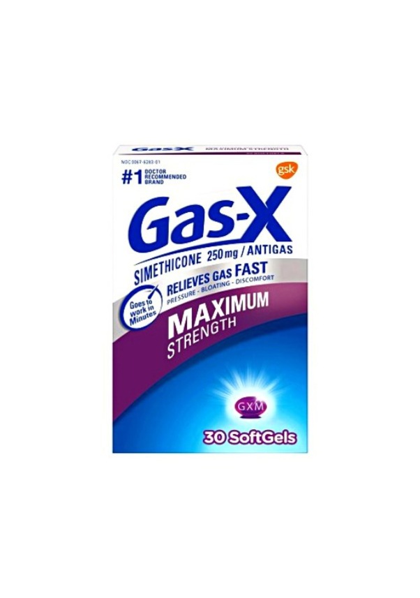 Target GasX Maximum Strength Softgel for Gas Relief 30 Softgels