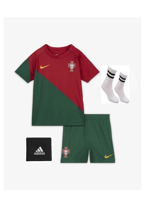 Ronaldo Portekiz Milli Takım Iç Saha Çocuk Forması 4'lü Set Forma