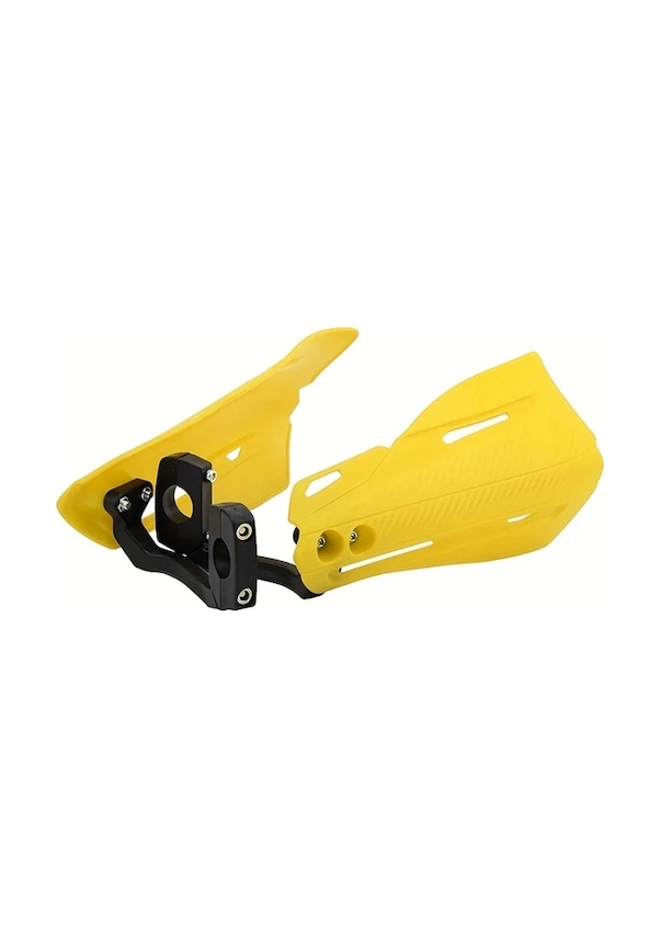 Resim Hightower Honda Xr Cr Crf 80-650cc Ve Beta Rr 125-498cc Sarı Universal Motosiklet Koruma Elcikleri 