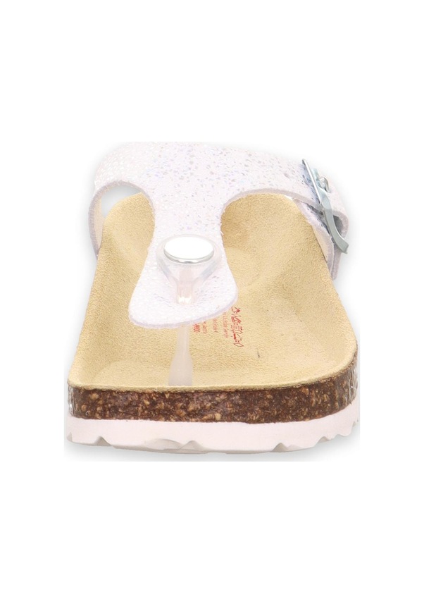 Resim Superfit 000117 Fussbettpantoffel Günlük Parmak Arası Gümüş Kadın Terlik Gümüş 