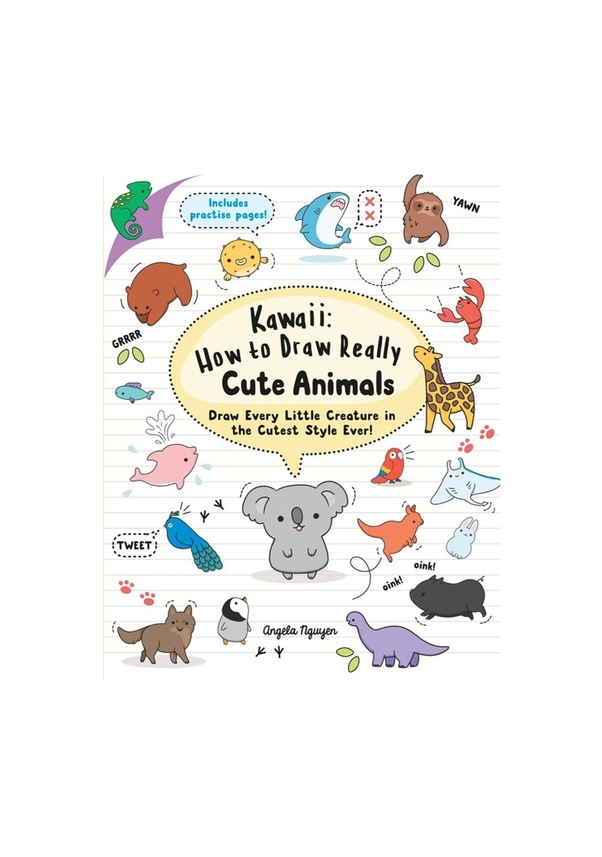 Kawaii How To Draw Really Cute Animals Draw Every Little Creature n
