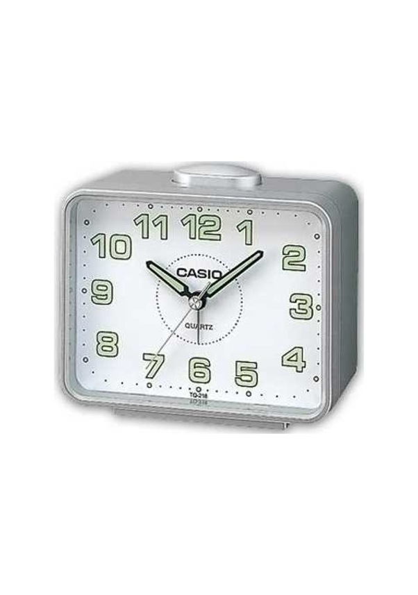 CASIO TQ-218-2 – Sveglia Analogica da Comodino con Snooze