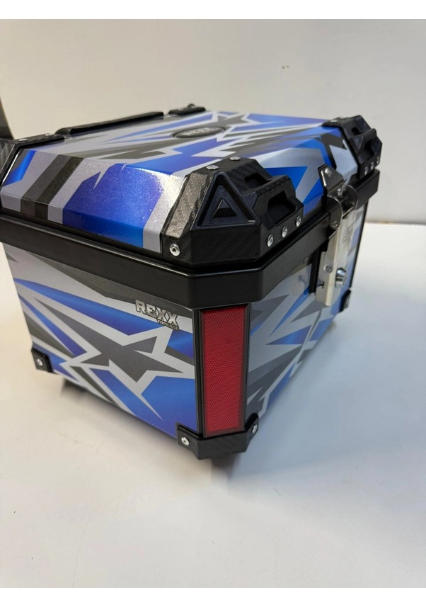 Resim Rexx 45 Litre Abs Motosiklet Arka Çanta - 11-renkli Tek Renk 