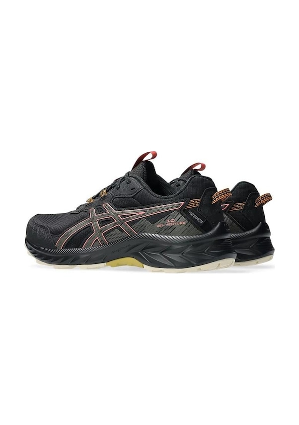 Resim Asics Gel-venture 10 Waterproof Kadın Trail Koşu Ayakkabısı Siyah 