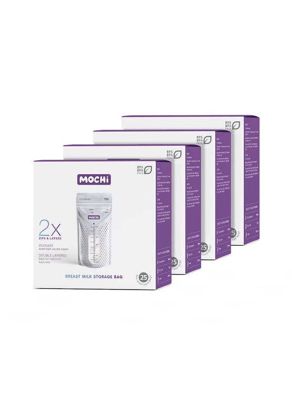 Mochi Anne Sütü Saklama Poşeti 4 x 25'li
