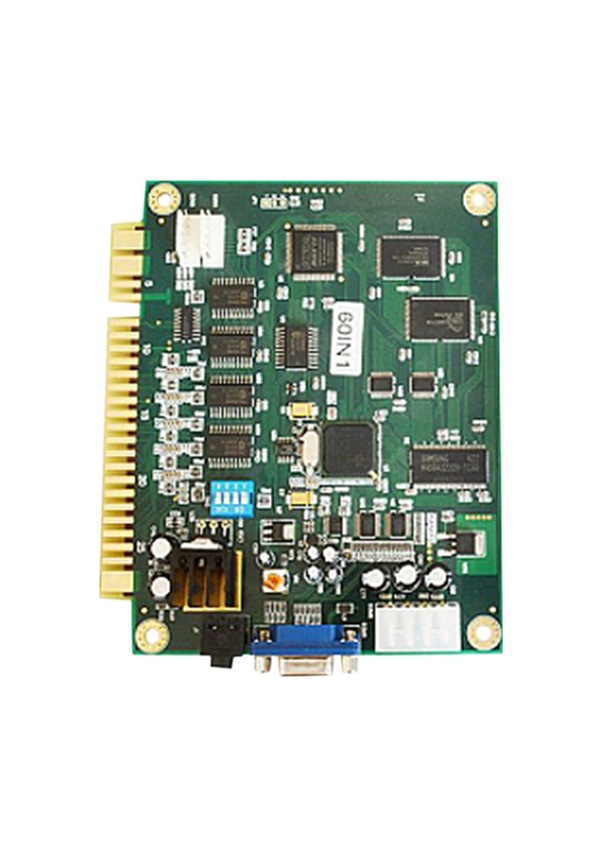 Herwey Jeu d'Arcade, Pièces de Jeu d'Arcade, Sortie Classique 60 in1 Multicade PCB board CGA/VGA pour Machine de Jeu d'Arcade