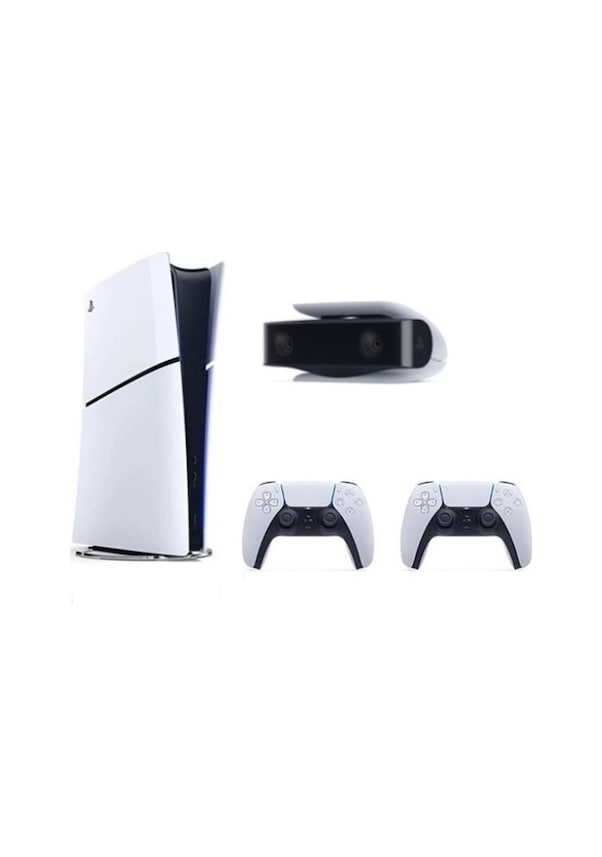 Sony Playstation 5 Slim Dijital Edition 2 Dualsense Ps5 Kamera Oyun Konsolu İthalatçı 5558