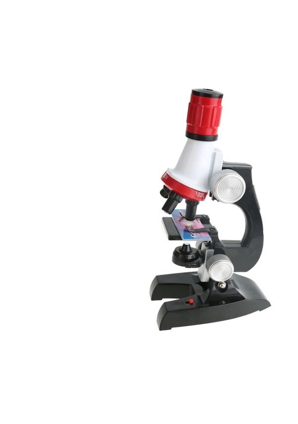 Yenitech Eğitici Microskop Kiti Zoom Led Işıklı 100x 400x 1200x