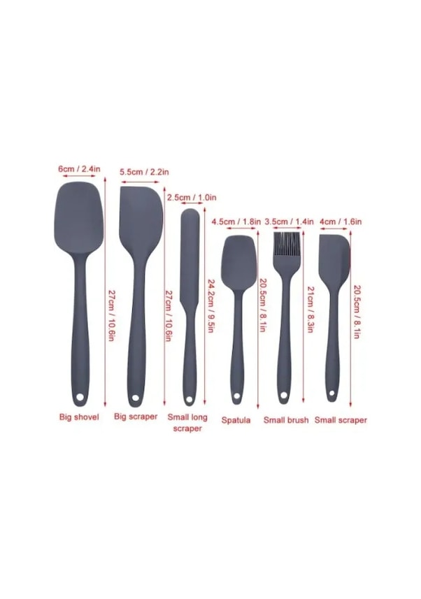 Resim Bay Silikon Spatula Ve Fırça Seti Najmaddin Diğer 