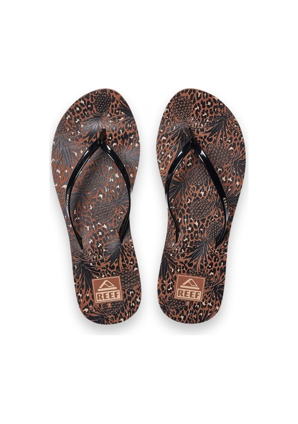 Resim Reef Cj3968 Reef Bliss-full Parmak Arası Kahverengi Kadın Terlik Kahverengi 