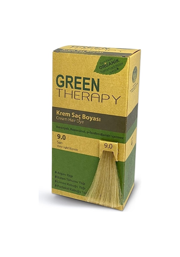 Green Therapy Krem Saç Boyası Sarı Fiyatları ve Özellikleri