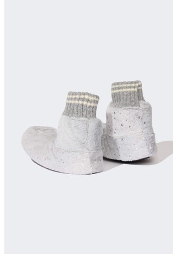 Resim Defacto Kadın Düz Taban Ev Terliği D3408ax24augr278 Gri 