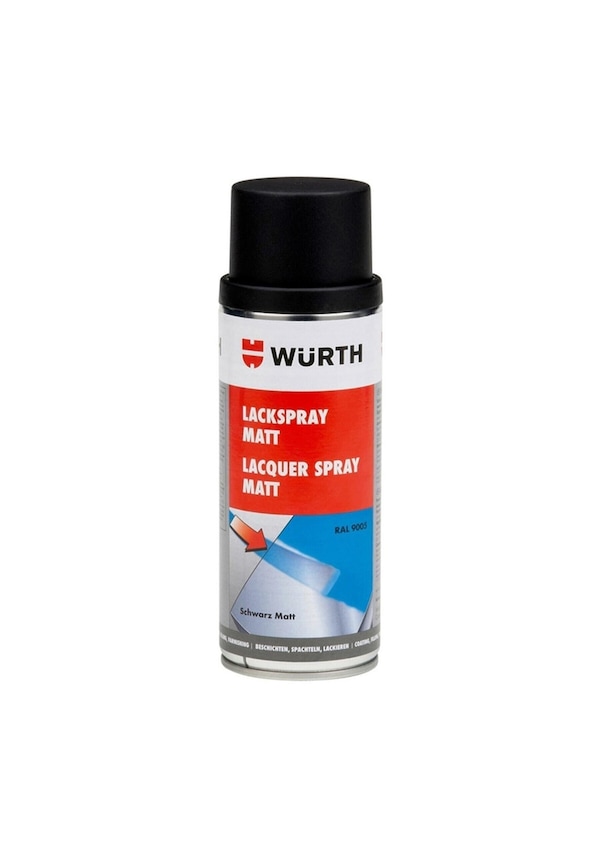 Würth Sprey Boya Ral 9005 Mat Siyah 400 Ml Würth Sprey Boya Ral 9 Fiyatları Ve Özellikleri