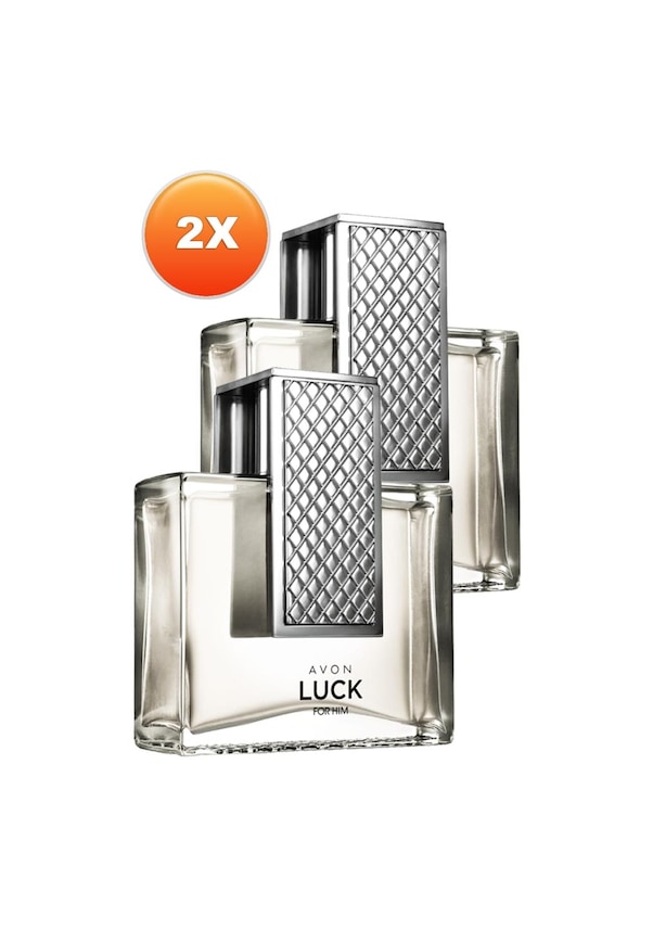 Avon Luck Erkek Parfüm EDT 75 ML x 2