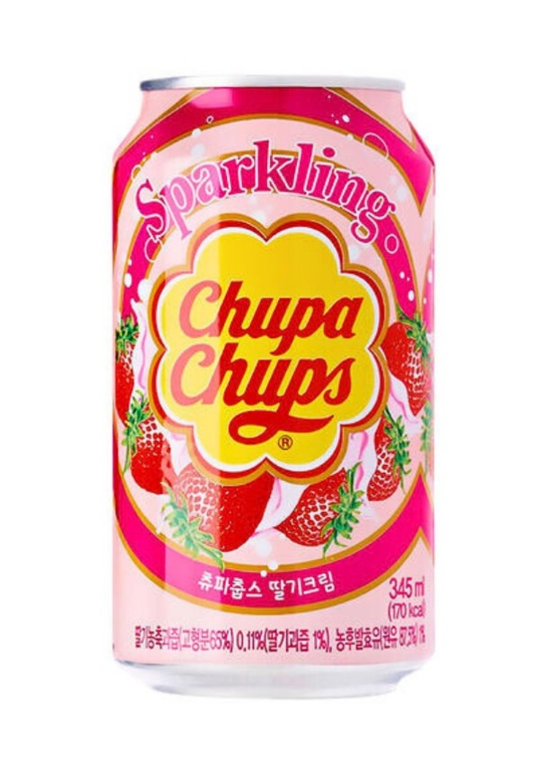 Chupa Chups Sparkling Strawberry Cream Flavour 345 Ml Fiyatları Ve Özellikleri