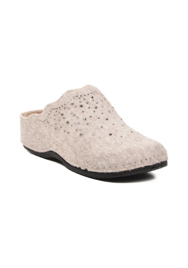 Resim Aspor Bej Kadın Ev Terliği Çok Renkli 