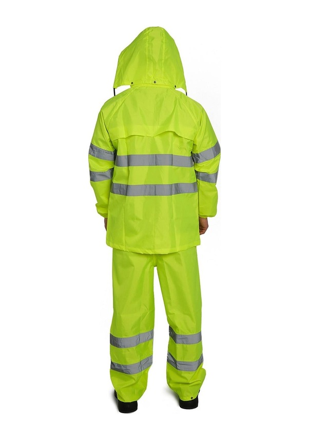 Resim Bestguard Yağmurluk Oxford Reflektörlü Takım Sarı 