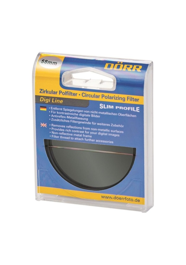 Resim Dörr 58 MM Digiline CPL Polarize Filtre 