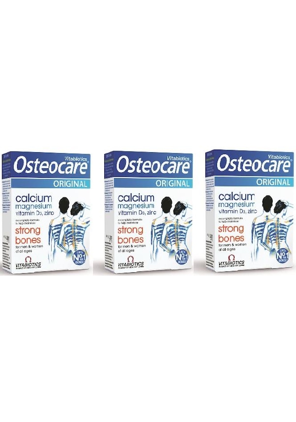 Osteocare-Calcium Magnesium Vitamin D3 Zinc - 30tablet 3 Adet Fiyatları ...