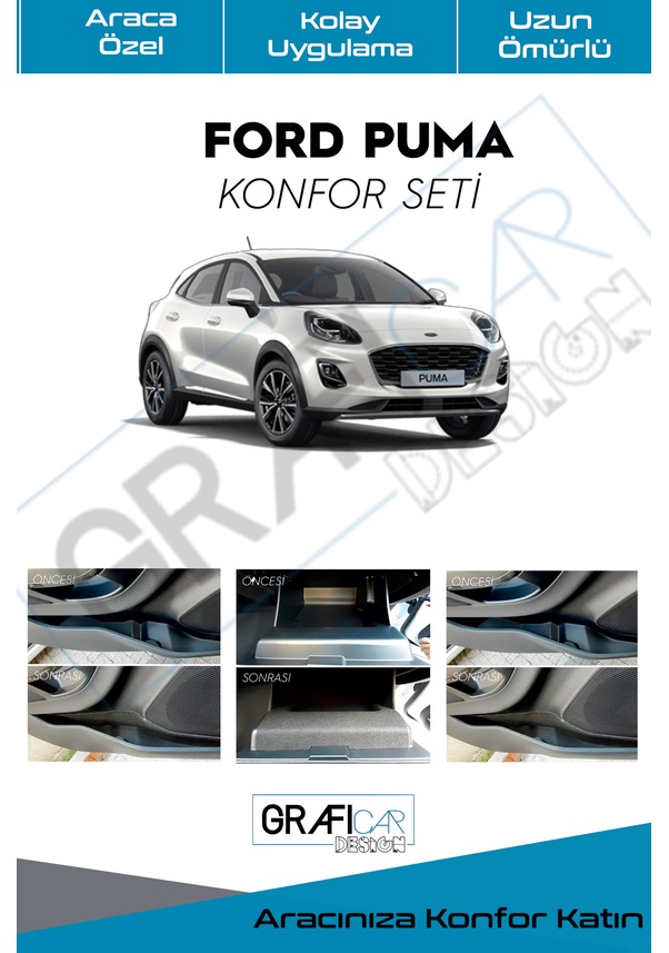 Ford Puma Konfor Seti Araç İçi Kaplama Set Fiyatları ve Özellikleri