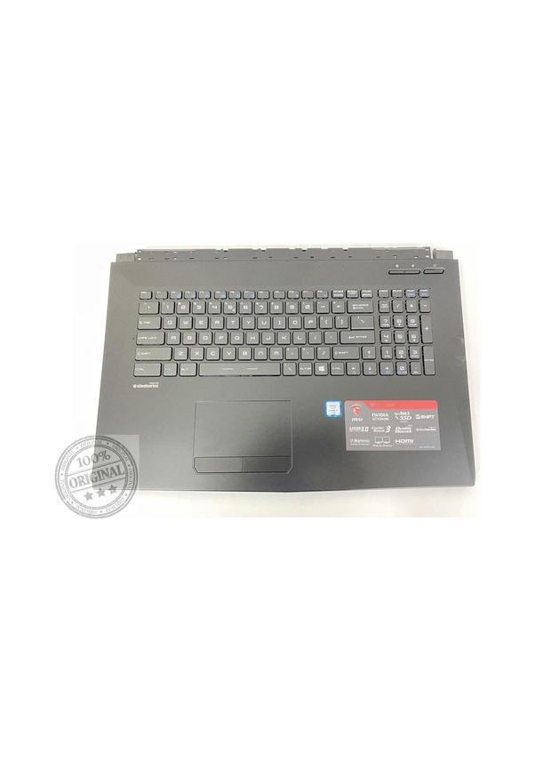 98% New MSI GL72 GP72 Palmrest Upper Case Cover – 307793C222P89 – Slight Scratch