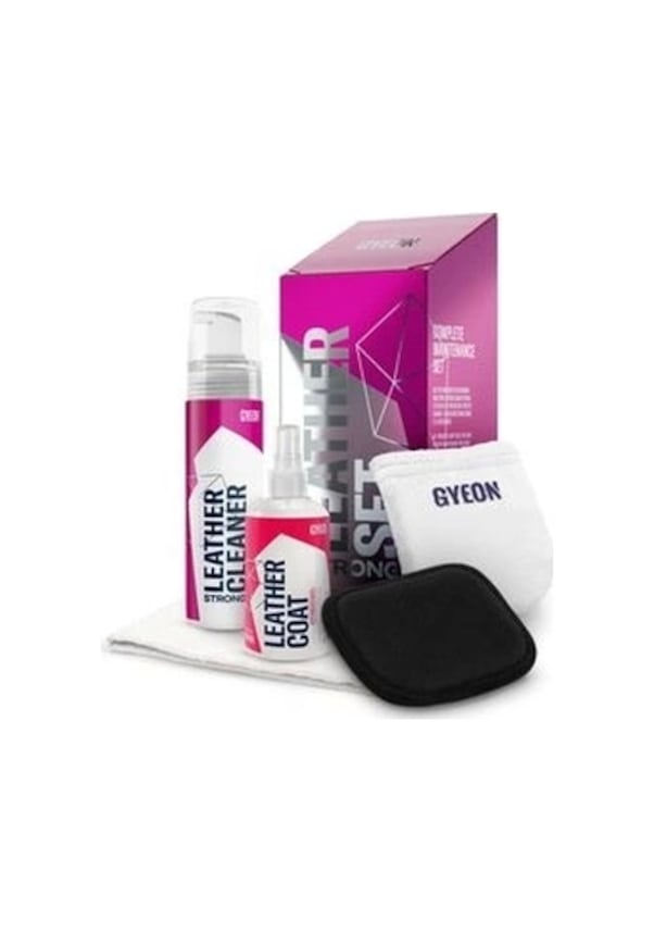 Resim Gyeon Q²m Leatherset Strong Güçlü Deri Temizlik Ve Bakım Seti 5 Parça - 200 Ml 1 Adet 