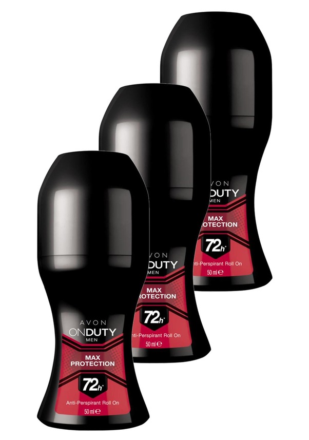 Avon OnDuty Max Protection Erkek Rollon 3 x 50 ML Fiyatları ve Özellikleri