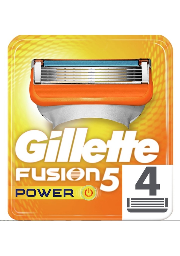 Gillette Fusion5 Power Yedek Başlık 4'lü