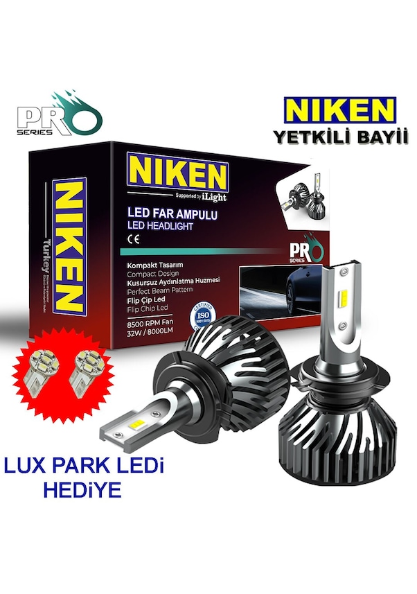 Niken Pro Led Xenon Far H1-H3-H4-H7-H11-9005-9006-H10-H15-H8-H9 152203484