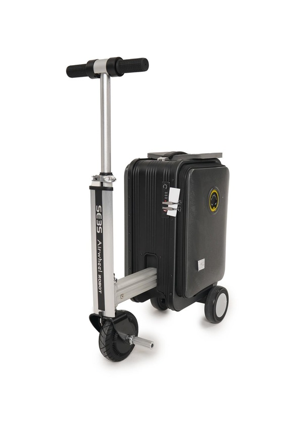 Airwheel 8km Menzilli Siyah Scooter Kabin Boyu Valiz 26 Litre Fiyatları