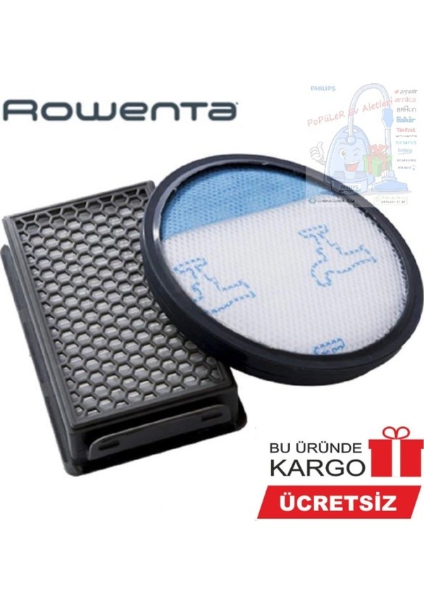 2 Kit Filtri HEPA Per Rowenta Powerline Extreme / Moulinex / Tefal (ZR005901) - 4