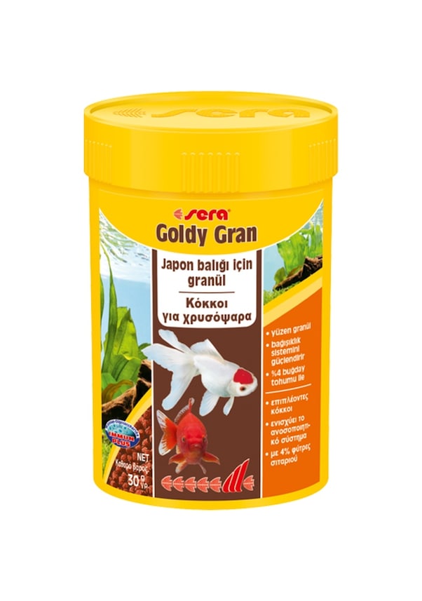 Sera Goldy Gran Nature - Mangime In Granuli Per Pesci Rossi Grandi Con Farina Di Insetti 4% - Foto 7