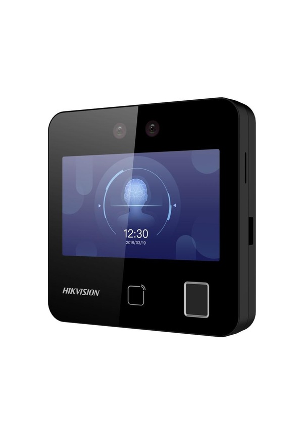 Resim Hıkvısıon Ds-k1t343efwx Yüz Tanıma Ve Parmak İzi Terminali 