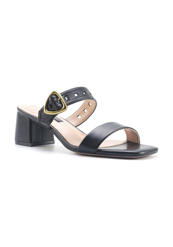 Resim Nine West Garnet 5fx Siyah Kadın Topuklu Terlik 000000000101928819 Siyah 