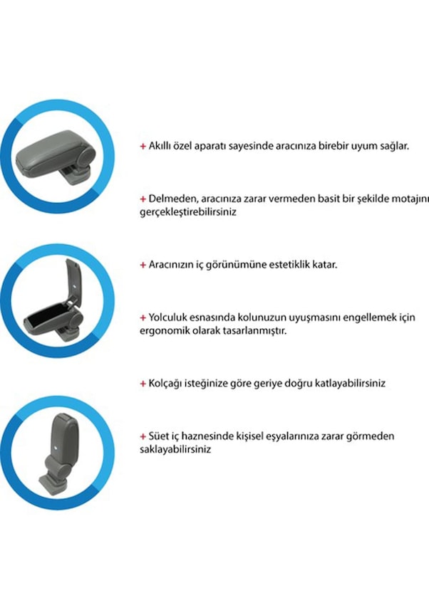 Peugeot 301 Kol Dayama Kolçak Orjinal Vidasız Niken Fiyatları ve